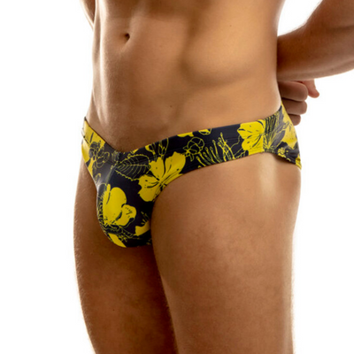 Jack Adams - Second Skin Swimsuit Bikini - Hibiscus Royal/Yellow