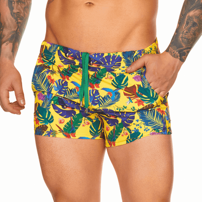 GIGO - Swim Short - Macaws Yellow