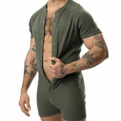 Nasty Pig - Union Suit Cutoffs - Army Green