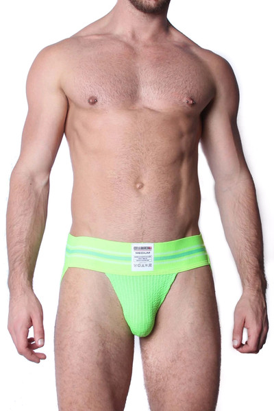 CellBlock 13 Tight End Jockstrap - Lime Green