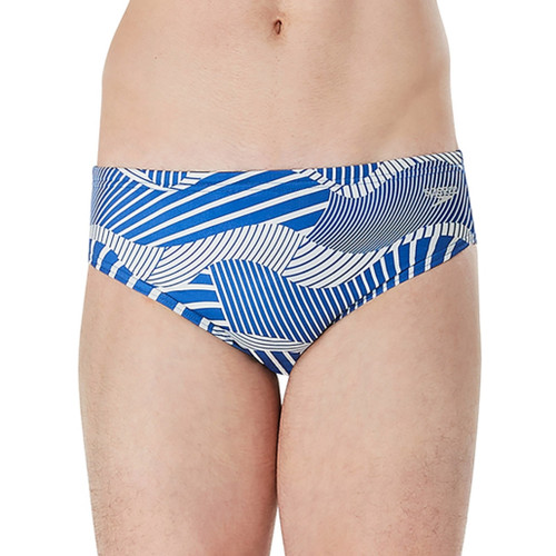 Speedo - Printed One Swim Brief - Wave Lore