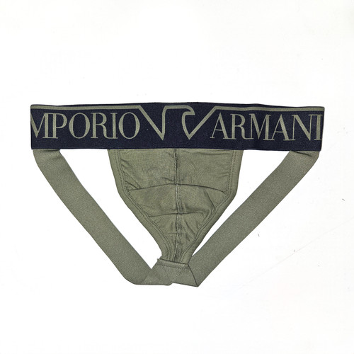 Armani - Mega Logo Jock - Olive Green
