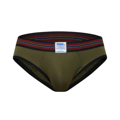 Bike - Mesh Brief - Olive