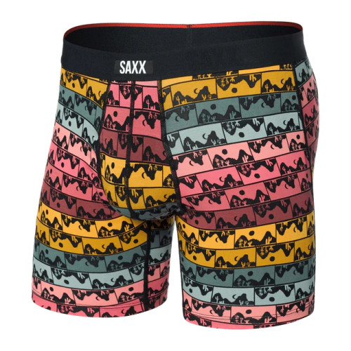 Saxx - Vibe Xtra Soft Boxer Brief - MGM Mesa Grid Multi
