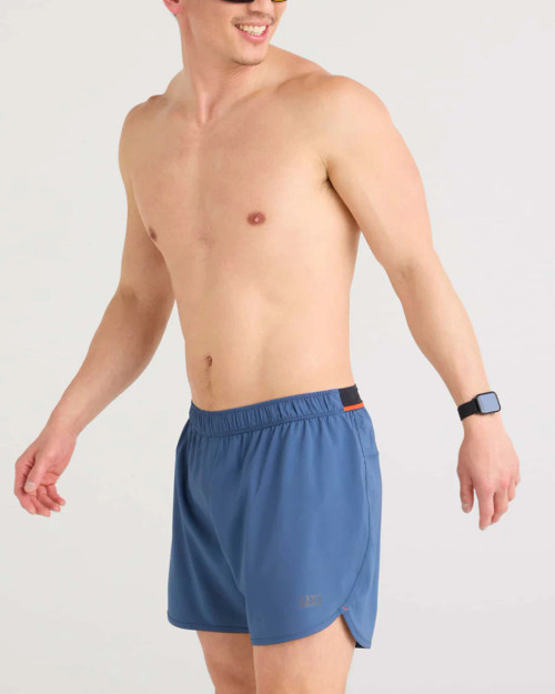 Saxx - Hightail Running Short - Dark Denim
