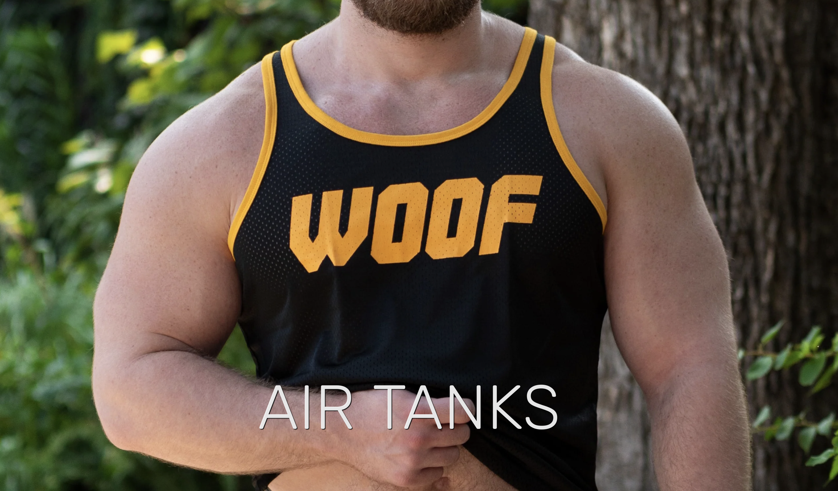 Gruff Pup Air Tanks at underU4men