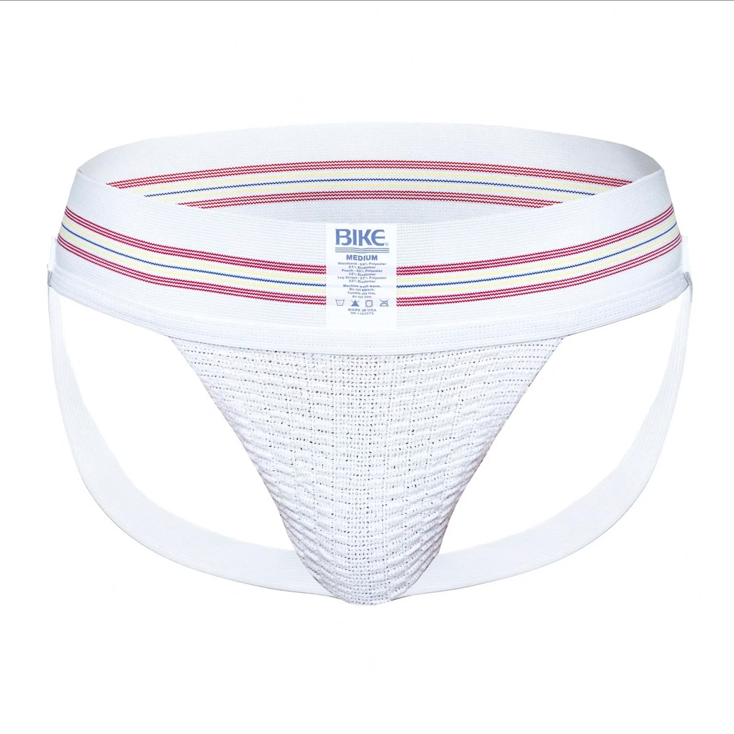 Bike - Original #10 Jockstrap - White