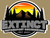 4" wide Extinct Motorsports Mountain Rock Letters  Window Decal