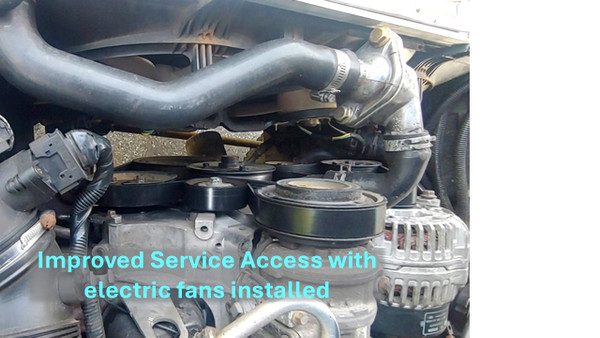 Dual Electric Radiator Fan Installation Kit