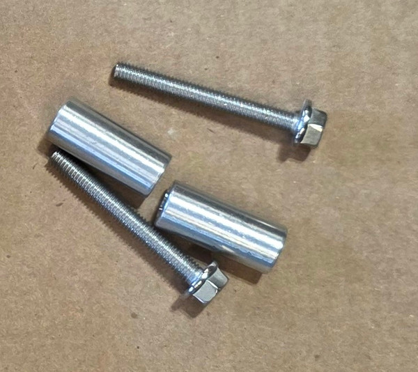 Optional CkPS stainless steel factory replacement bolts and bushings - $4