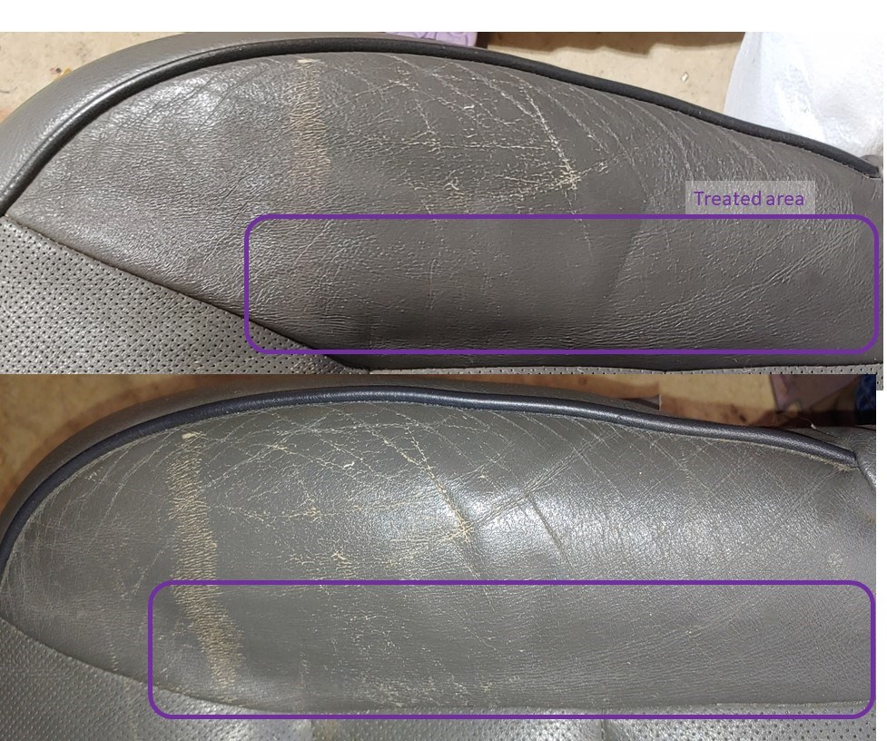 Land Rover Color Matched Leather Dye and Crack Filler