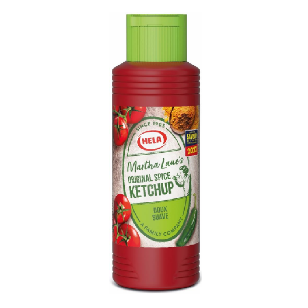 Hela Martha Delicate Mild Spice Ketchup 800ml