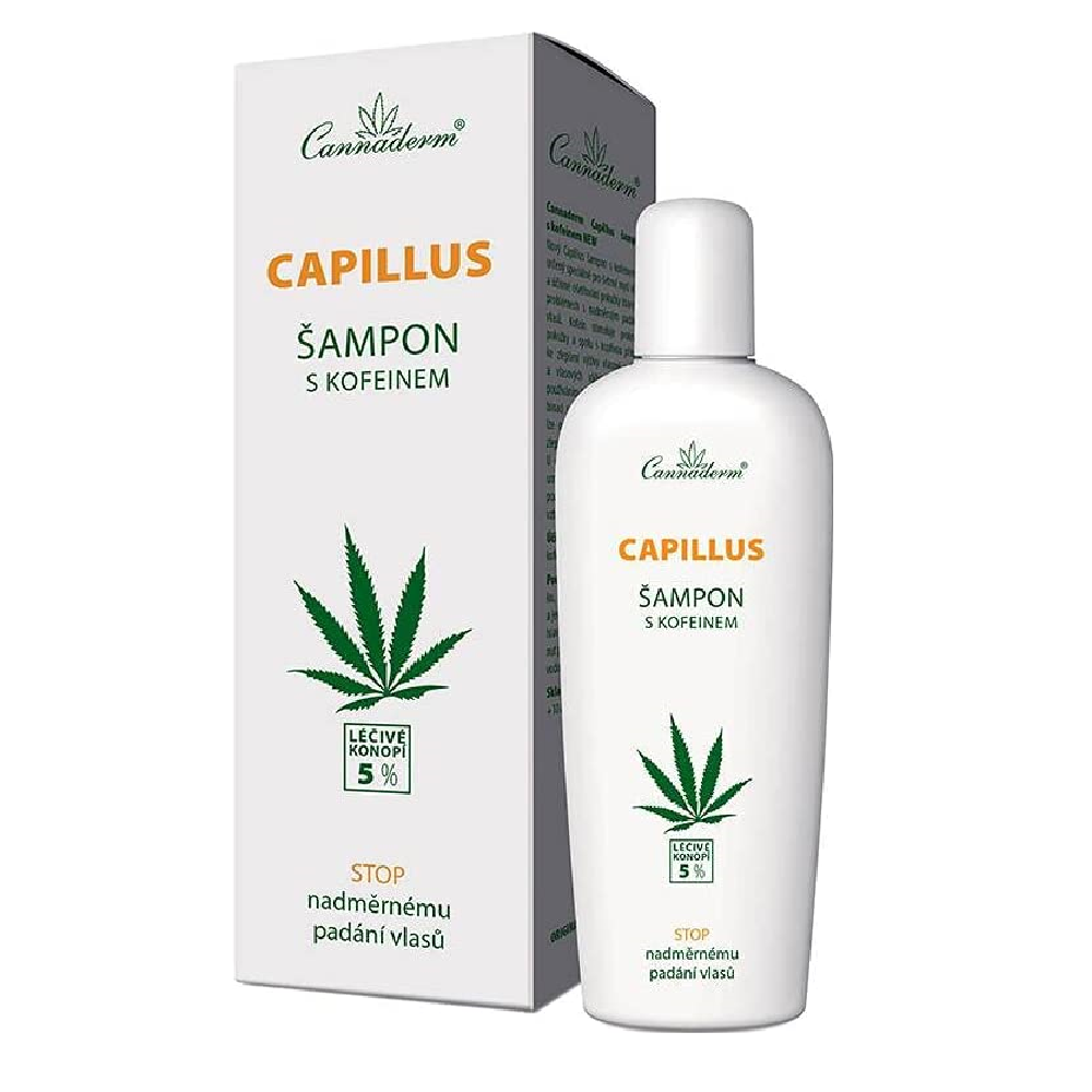 Cannaderm Capillus Caffeine Shampoo Against Hair Loss 150 ml