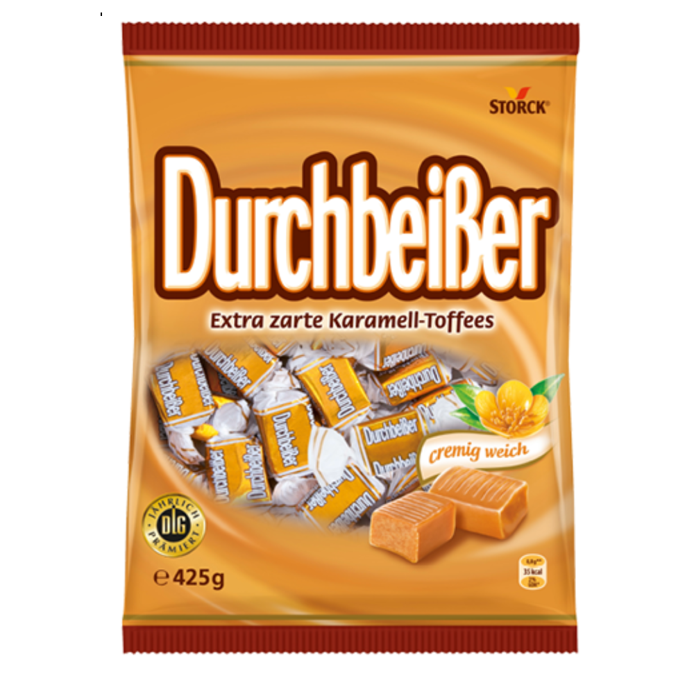 Storck Durchbeisser Extra Fine Caramel Toffees 425g