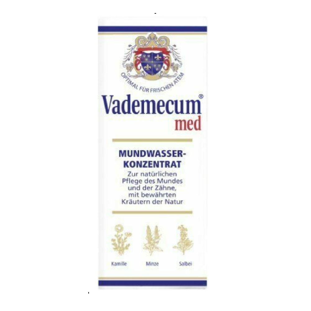 Vademecum Med Mouthwash Concentrate 75ml (Pack of 3)