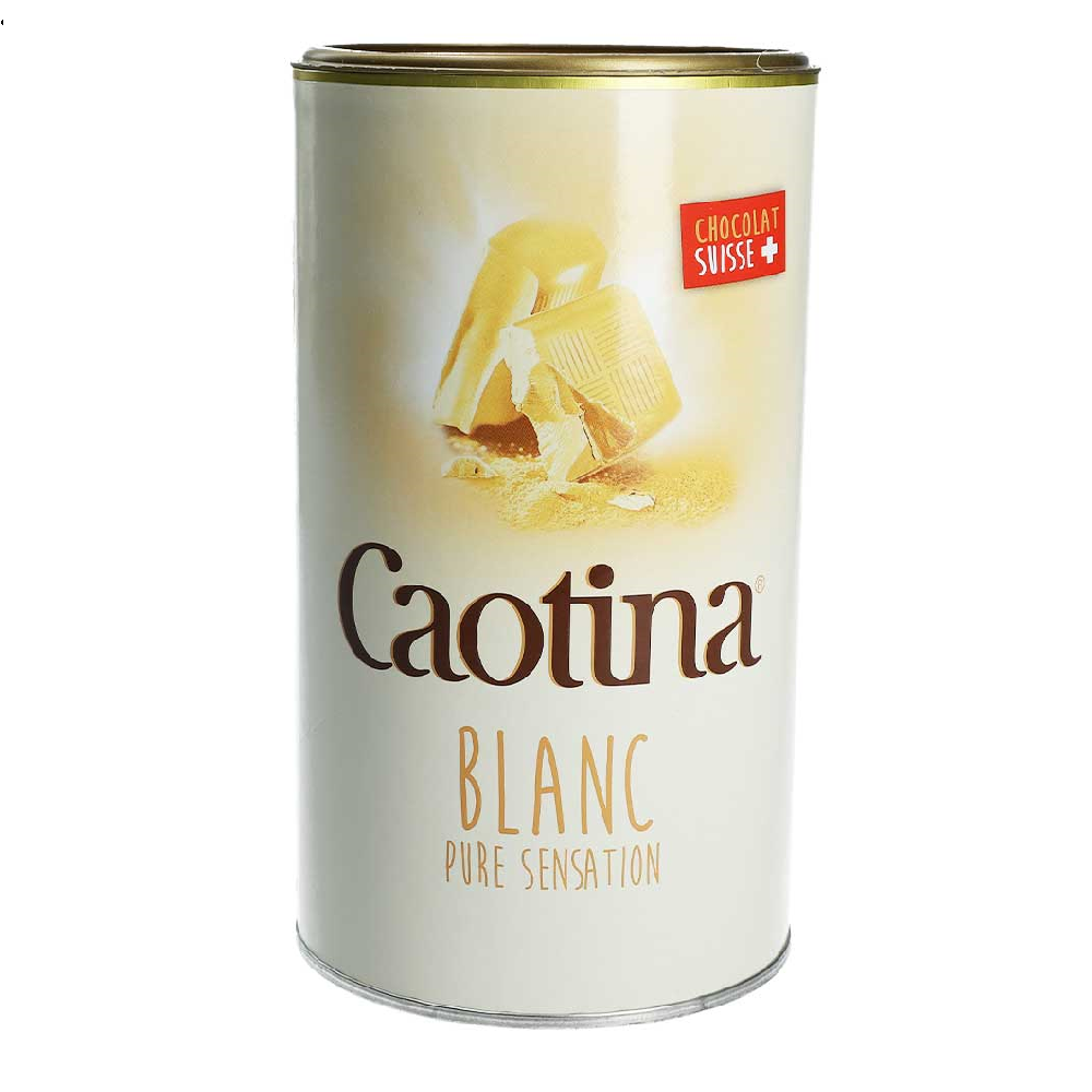 Caotina Blanc – Swiss Drinking White Chocolate Powder 500g