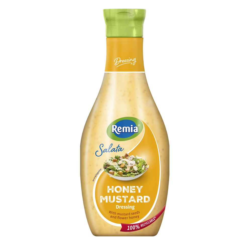 Remia Salata Honey Mustard Dressing 450ml – Creamy Salad Sauce