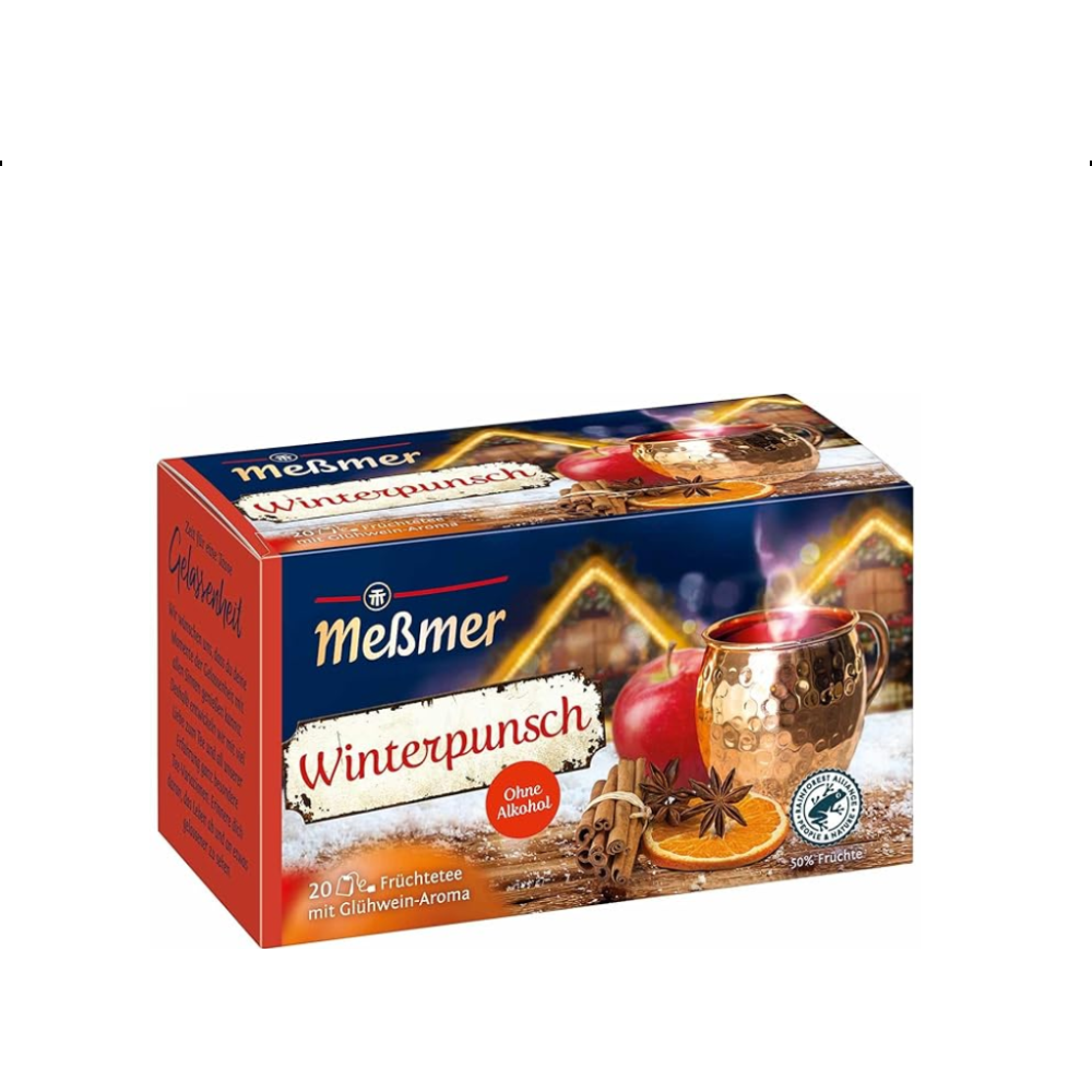 Messmer Winter Dream Cinnamon Star Orange Herbal Tea with Cinnamon