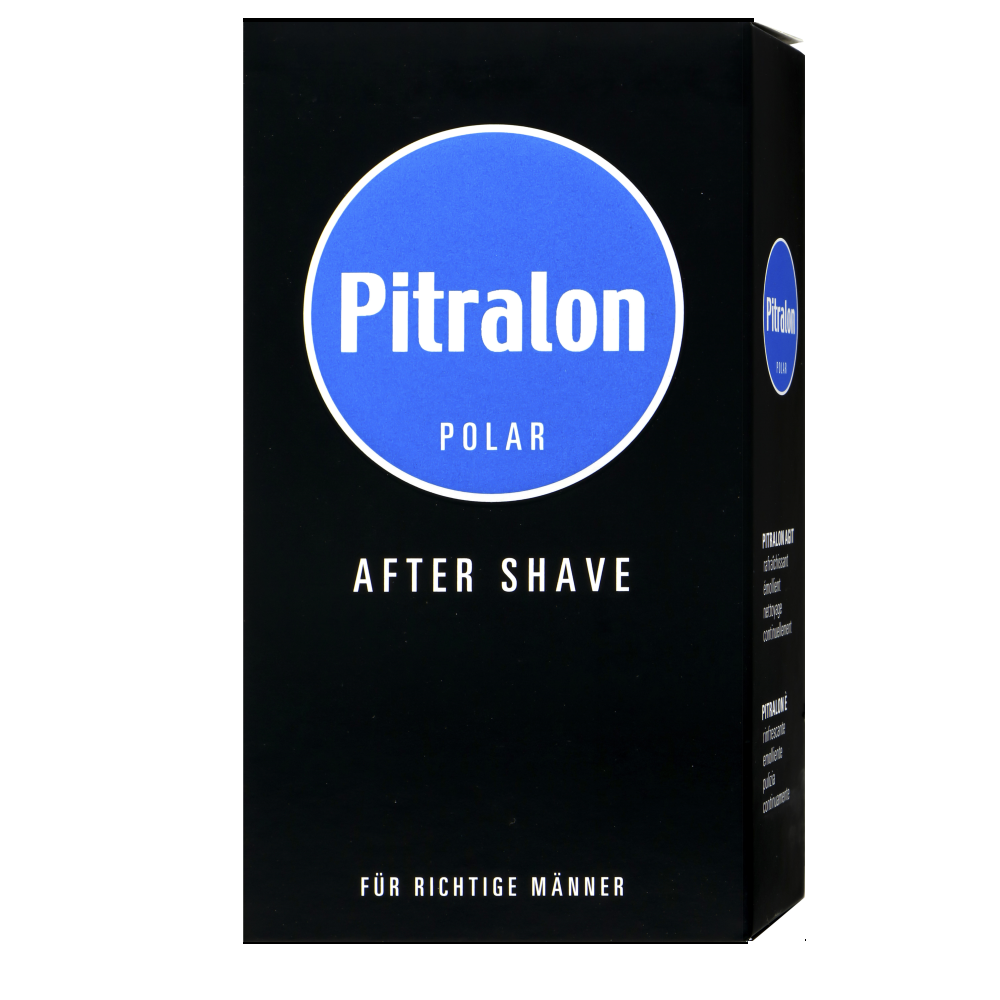 Pitralon Polar After Shave 100ml – German men’s aftershave with cooling menthol and refreshing scent in a glass bottle