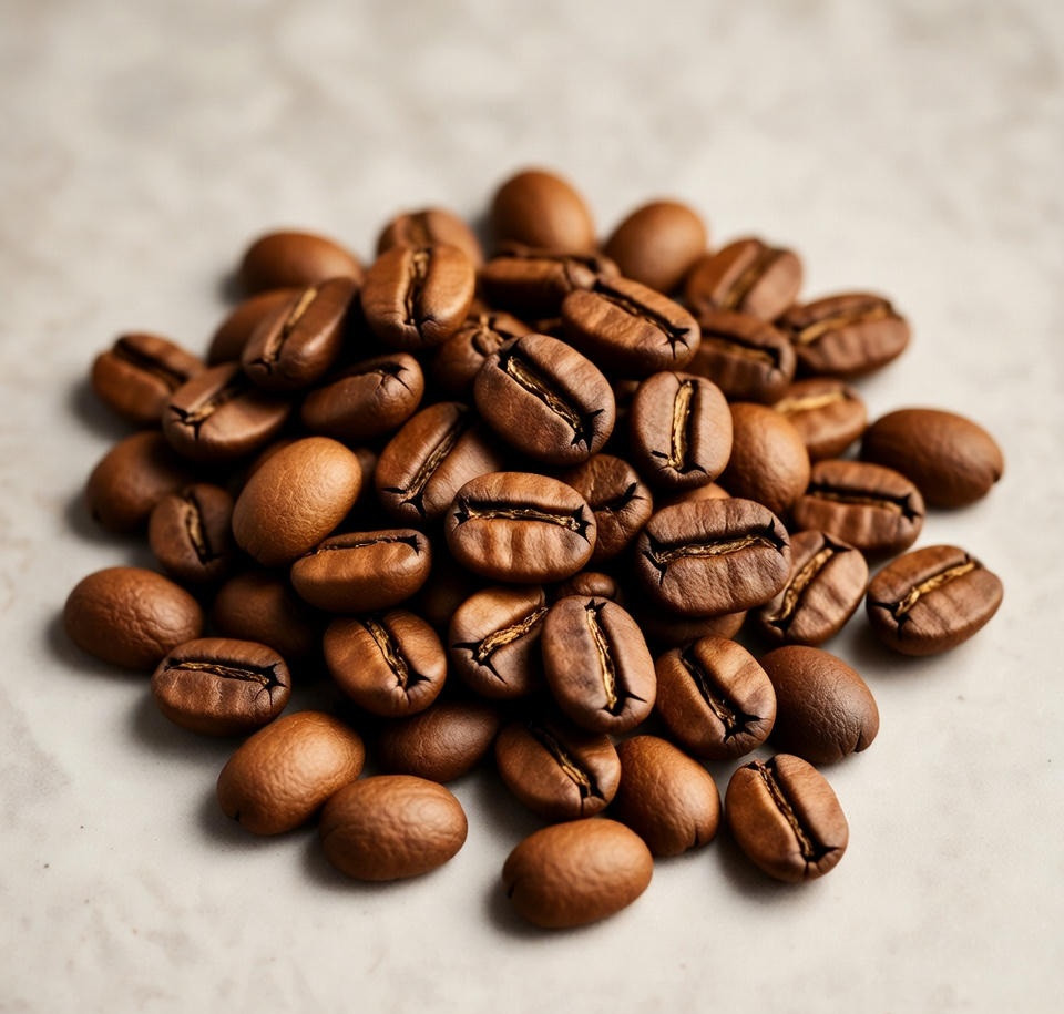 Freshly Roasted Whole Bean Coffee Mix – Bold, Dark & Intensely Aromatic 1kg