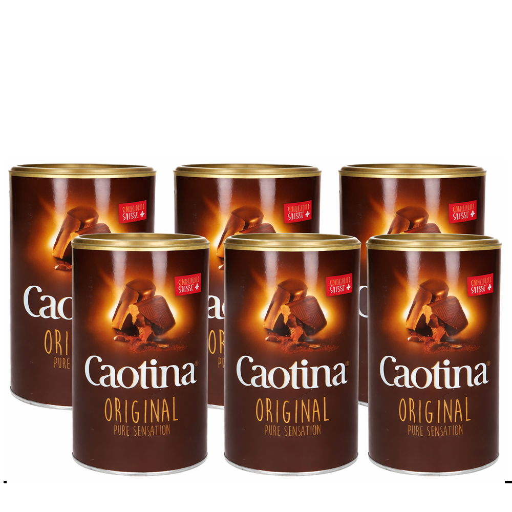 Caotina Original – Swiss Chocolate Cocoa Drink Powder 500g (Pack of 6, £9.95 each)