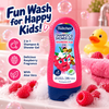 Bubchen Raspberry Fun 2-in-1 Children Shampoo & Shower Gel. 230ml. Ages 3 and up