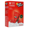 Sun Lolly Strawberry Flavour Water Ice Lollies – refreshing strawberry ice pops with a light water-ice texture, perfect for summer and parties (EAN 5775345204233).