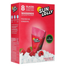 Sun Lolly Raspberry Water Ice Lollies pack of 8 – refreshing raspberry-flavoured ice pops with a light water-ice texture, perfect for summer treats and parties (EAN 5775345204288)