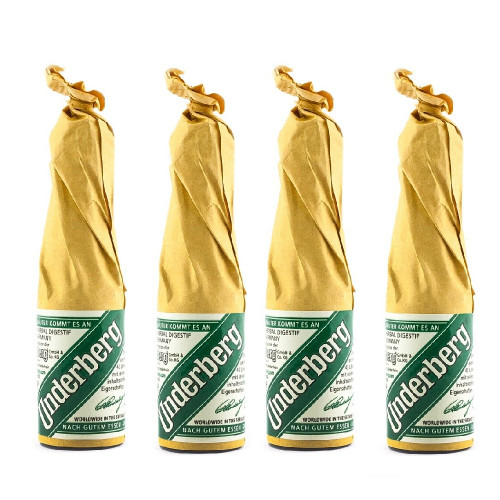Underberg. Herbal digestive 4 bottles x 20ml