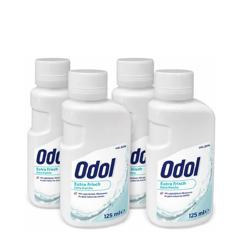 Odol Extra Fresh Mouthwash bottle – refreshing daily mouth rinse for fresh breath (EAN 5054563246660)