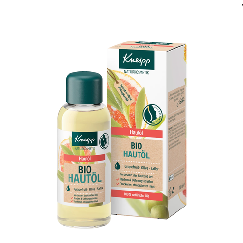 Kneipp Organic Care Oil – nourishing organic body oil for soft, smooth, supple skin; ideal for dry skin and massage (EAN 4008233109428)