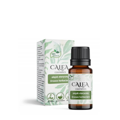 CALEA Tea Tree Essential Oil – natural tea tree oil with a fresh herbal scent for aromatherapy, skincare blends and home fragrance (EAN 5907681801825).