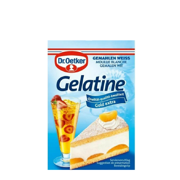 Dr Oetker Blatt Gelatin 6 Leaves