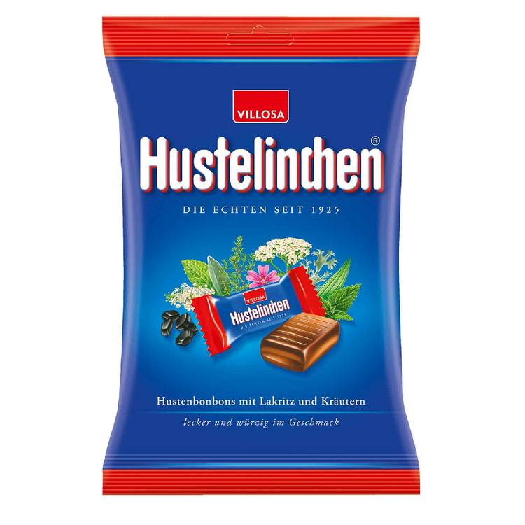 Villosa Hustelinchen - Cough Candie with Licorice and Herbs 150g