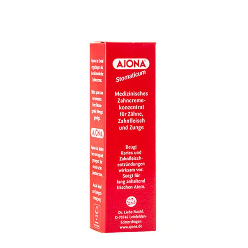 Ajona Stomaticum Toothpaste Concentrate 25ml fluoride-free German toothpaste tube