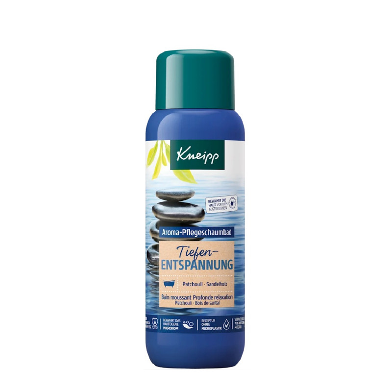 Kneipp Entspannung Bath 400ml – relaxing bath foam for calming self-care and a spa-like bath experience (EAN 4008233168685)