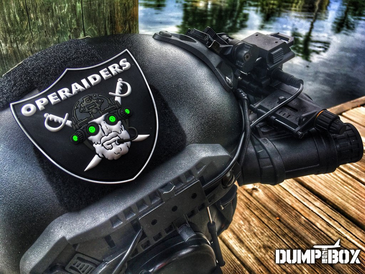 Dump Box Operaiders Night Vision Nvg Operator Pvs Military Morale Patch Dump Box Operaiders Night Vision Nvg Operator Pvs Military Morale Patch