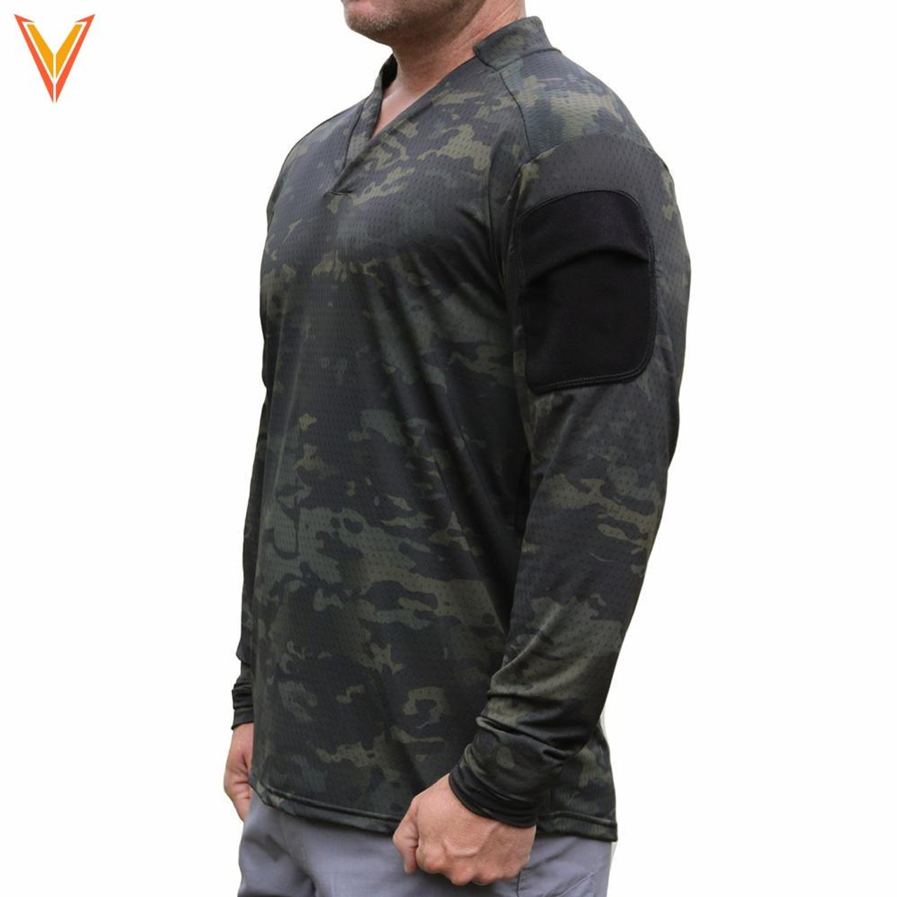 VELOCITY SYSTEMS BOSS RugbyシャツMulticam S BOSS Rugby Shirt, Short Sleeves With Pockets - Joint Force