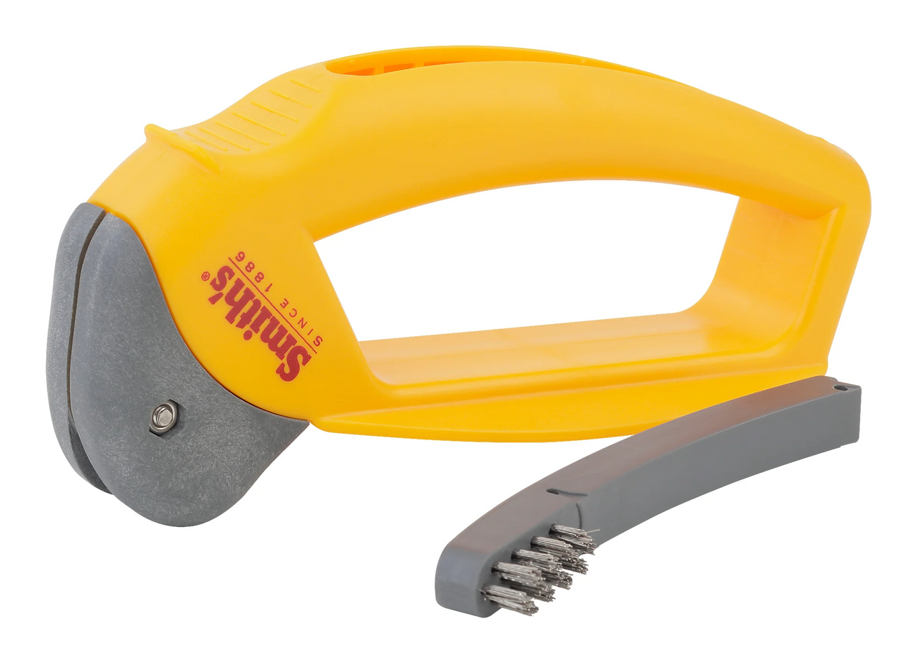 Smiths Jiff-S 10 Second Knife and Scissors Sharpener Yellow