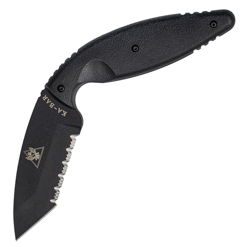 KA-BAR Large TDI Knife - Serrated Edge