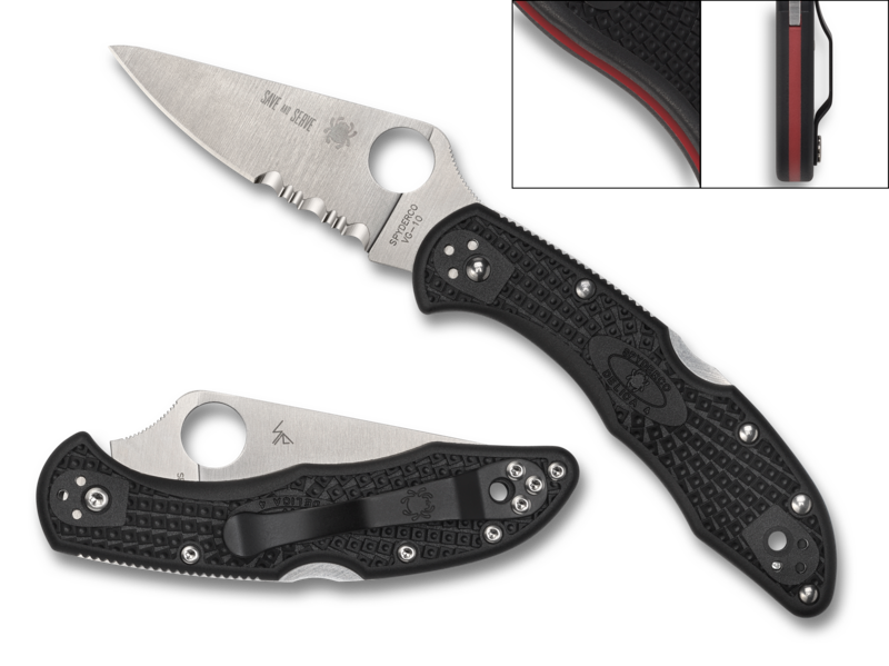 Spyderco Delica 4 Flat Ground 27/8"