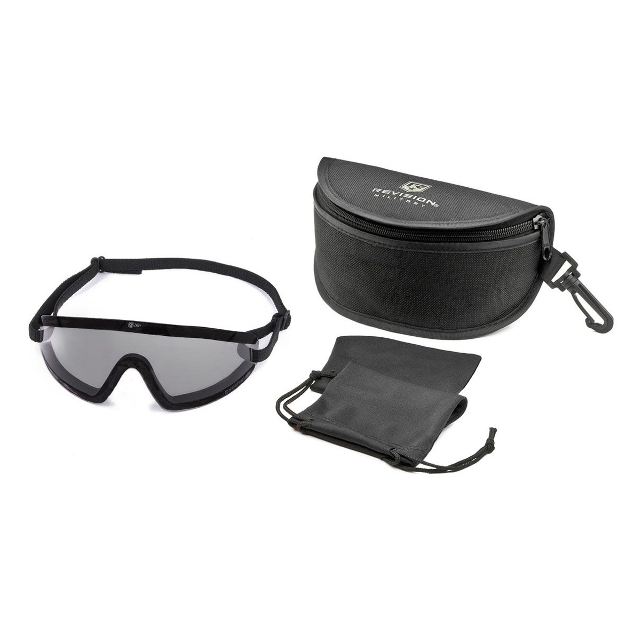 米軍■新品 REVISION セーフティ シールド 防弾サングラス Revision Exoshield Low Profile Eyewear Full Strap Kit