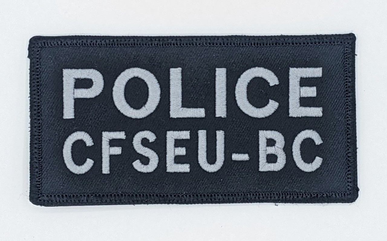 DS Embroidered Police CFSEU Patch (2.5" x 4.75")