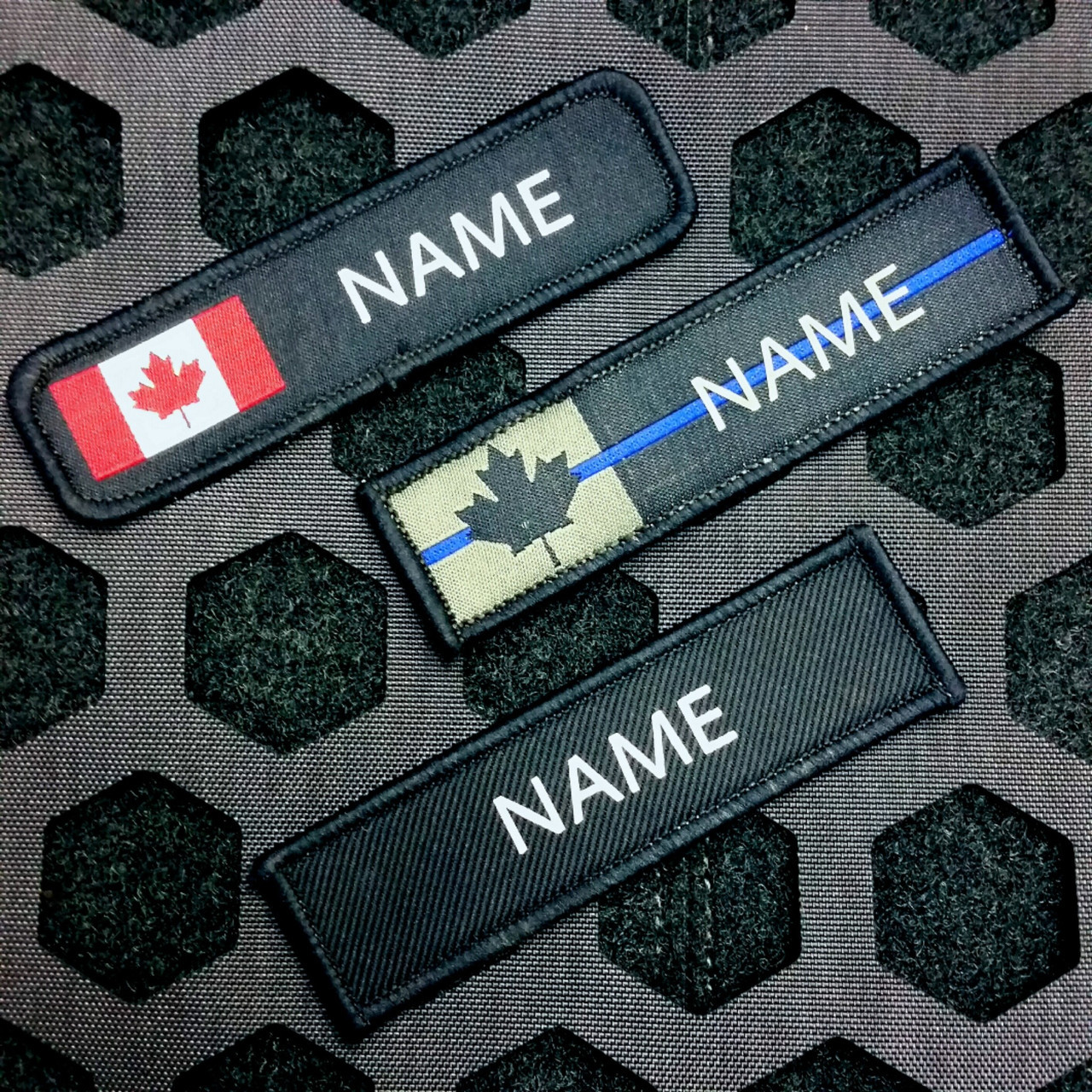 NEW VERSION DS Tactical Custom Vinyl Print Name Tape (hook/velcro