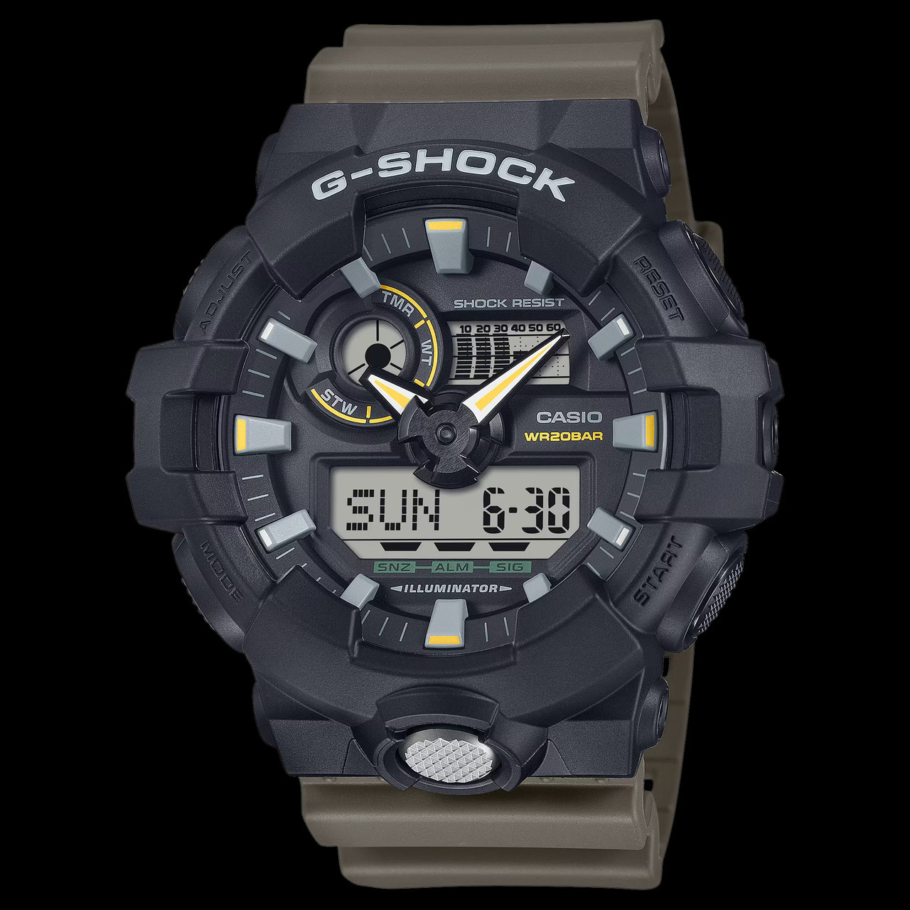 Casio G-Shock GA-710TU-1A3 Analog-Digital Watch