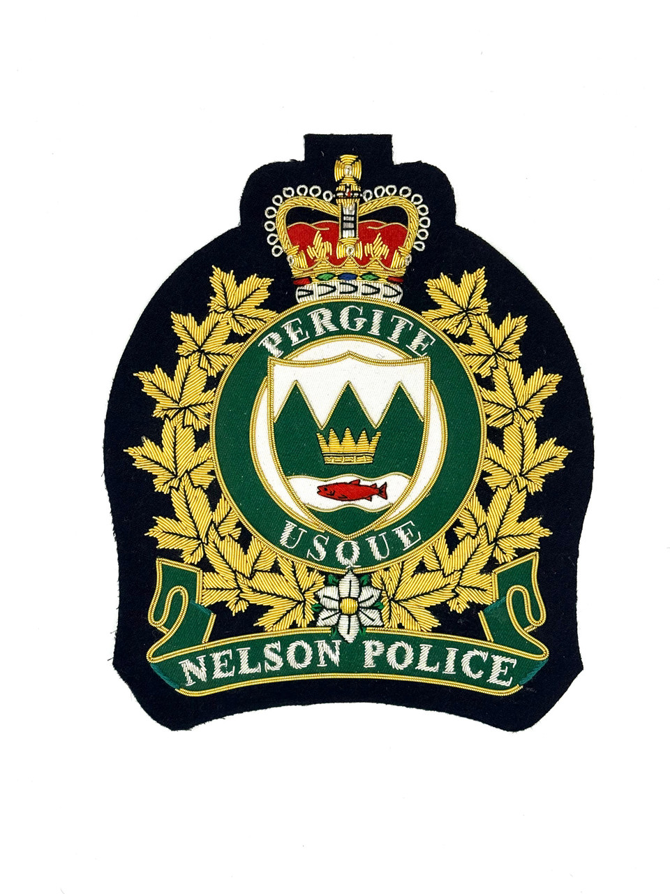 Emblazon Emblazon Police Large Bullion Crest (Various)