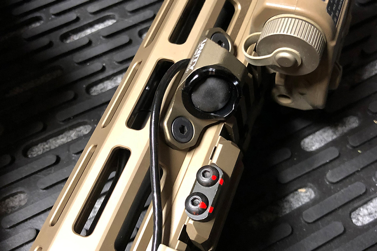 【*n様 実物 UNITY HOT BUTTON™ | M-LOK シュアファイ WADSN製】UNITY TACTICALタイプ Hot Button M-LOK & KeyMod