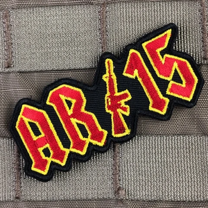 Violent Little Machine Shop AR15 "Thunderstruck" Morale Patch Violent Little Machine Shop AR15 "Thunderstruck" Morale Patch
