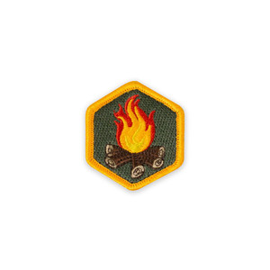Prometheus Design Werx Campfire Cover Size Morale Patch Prometheus Design Werx Campfire Cover Size Morale Patch