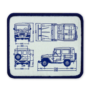 Prometheus Design Werx FJ40 BluePrint Limited Edition Morale Patch Prometheus Design Werx FJ40 BluePrint Limited Edition Morale Patch